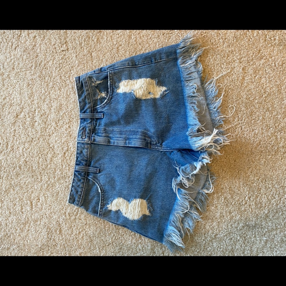High waist shorts